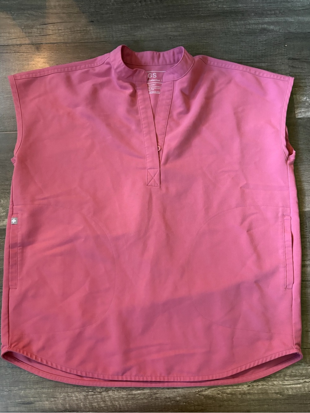 Figs Limited Edition Breast Cancer Awareness Scrub Top